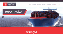Desktop Screenshot of customsonline.com.br